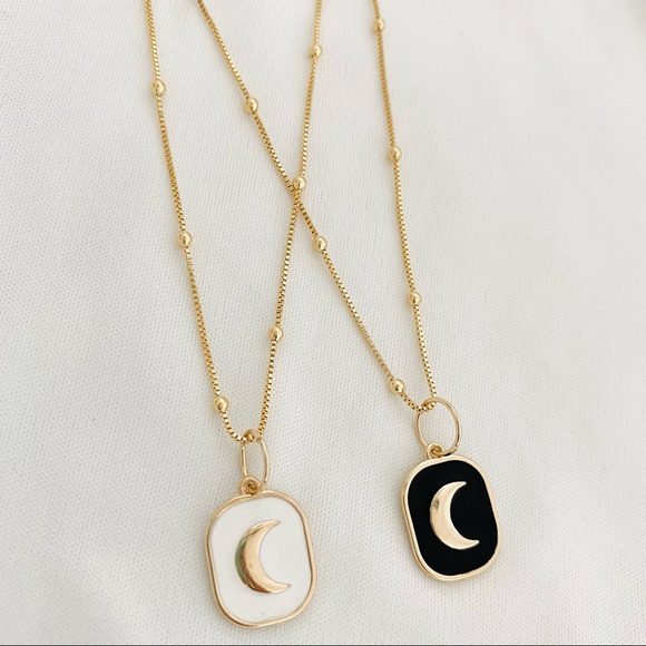 Crescent Moon Necklace - Picture 4 of 8